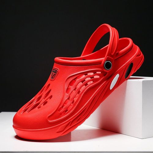 Sandales Plates Pour Hommes,Sabots D'été,Pantoufles De Jardin Eva,Chaussures À Trous,Sandales À Plateforme De Plage,Pour Couple,Maison Intérieure,Diapositives De Salle De Bain Souples 49