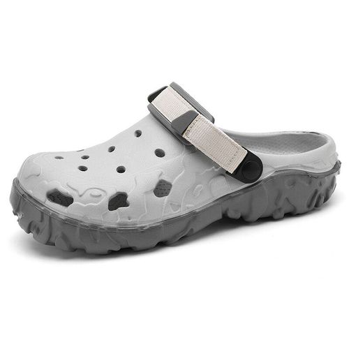 Palen Sabots De Mode Pour Hommes Eva Trou Lumineux Chaussures De Jardin En Plein Air Hommes Sandales De Plage Famille Salle De Bain Chaussures Chaussures Décontractées Tailles 40-47