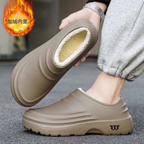 Chaussures De Chef Cuisinier Pour Hommes,Sandales En Caoutchouc Souple,Sabots De Jardin,Grande Taille 47 48