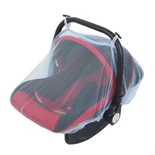 Filet Anti-Moustiques Pour Siège D'auto Bébé 4xfe,Filet Pratique Anti-Insectes Pour Nacelle Pour Bébé - Type Blue