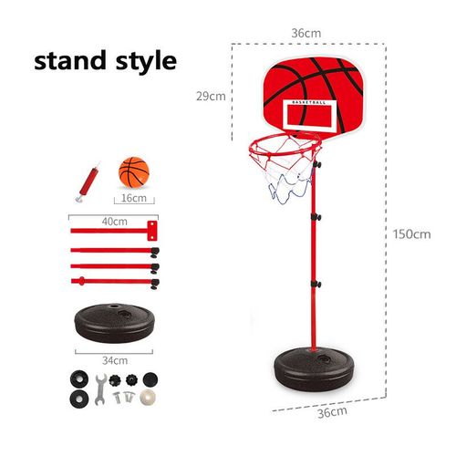 Cerceau De Basket-Ball Réglable Pour Tout-Petits,63-150cm,Support Pour Enfants,Ballon D'intérieur Et D'extérieur,Bord Arrière De Sport,Jouet Pour Enfants - Type Stand Style #B