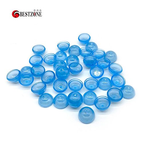 Mini Capsules En Plastique Rouge Et Bleu,Boule Surprise,Petit Conteneur De Coquille D'oeuf,Distributeur Automatique,Très Petit,200 Po,0.42mm,10.7 Pièces - Type Blue