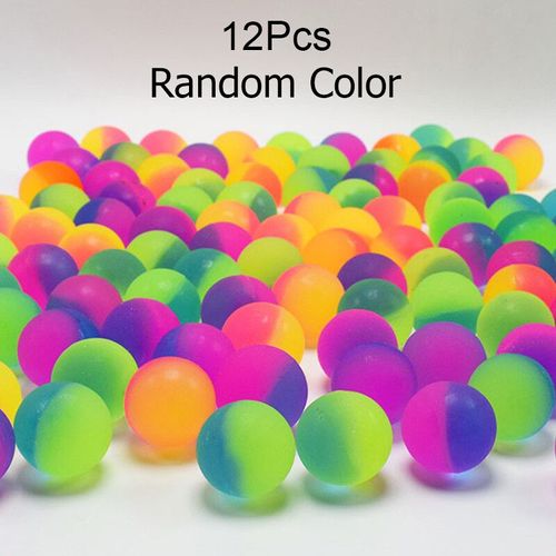 12 Pièces/Lot Lumineux Clair De Lune Haute Rebond Jouet Balles Enfants Cadeau Fête Faveur Décoration Enfants Brillent Dans La Nuit Balle Rebondissante Gyh - Type 12pcs 25mm Shuangse