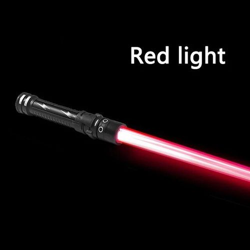 Épée Laser Sabre Laser Rouge Et Bleu Double Sabre Rave Transformation Cadeau Pour Enfants Arme Cosplay Garçon Cool Jouet Clignotant - Type Red Light