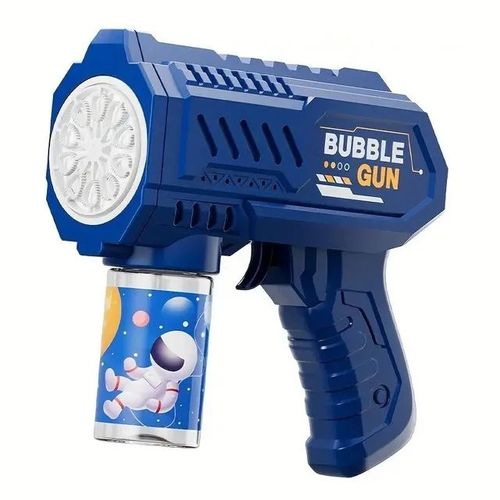 Pistolet À Bulles Électrique Licorne,Machine À Bulles Jouet,Souffleur De Savon Automatique Avec Lumières,Jeux De Fête En Plein Air D'été,Cadeaux Pour Enfants #B