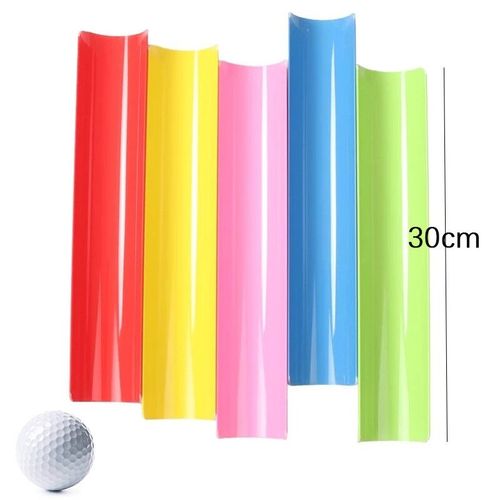 Jeu De Balle De Golf Demi-Tuyau Pour Adultes Et Enfants,Jouets De Coordination ?il-Main,Construction D'équipe En Plein Air,Fête De Carnaval,Activités De Jour Sur Le Terrain - Type 30cm 5pcs 1ball