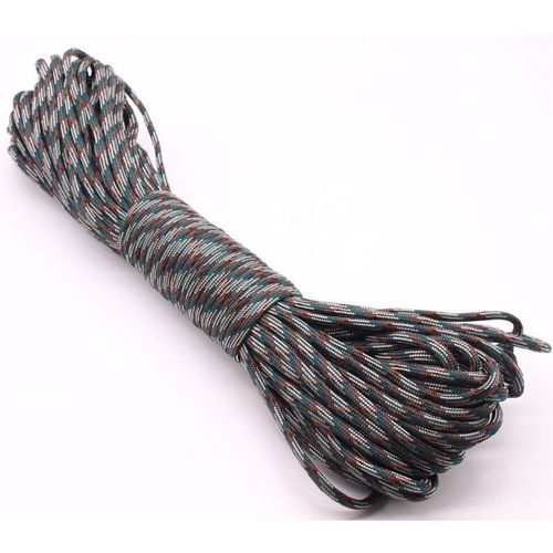 Paracorde De Camping En Plein Air,Lanière De Survie,Ulde Parachute,Accessoires De Tente De Marche,30m - Type Forest Camouflage