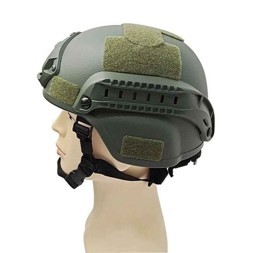 Casque Rapide Mich2000 Airsoft Mh Casque Tactique Extérieur Tactique Painball Cs Swat Équipement De Protection D'équitation - Type Armygreen #B