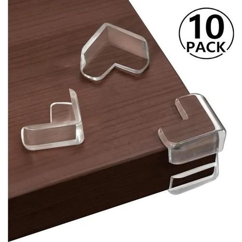 [Lot De 10] Protections D'angle De Table Pour Bébé, Protections D'angle De Meubles Transparentes, Protections D'angle De Table Pour Enfants