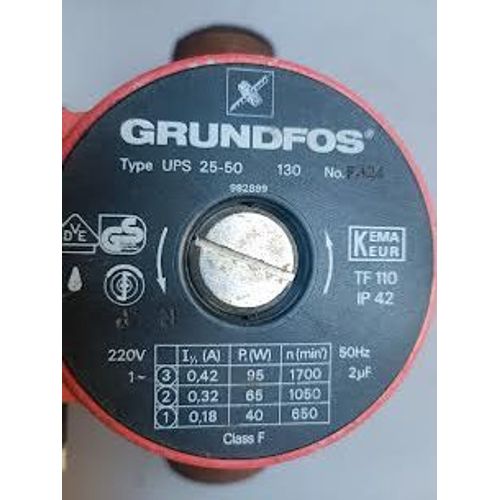 POMPE DE CHAUDIERE CIRCULATEUR GRUNDFOSS