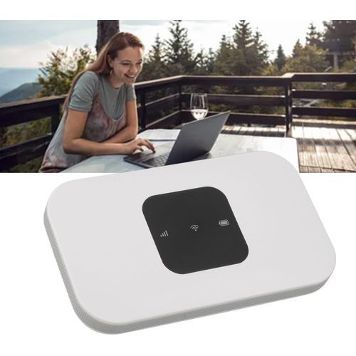 Hotspot Wifi Mobile Débloqué, Routeur 4G Lte Avec Emplacement Pour Carte Sim, Vitesse De Transmission Jusqu'À 150 Mbps, Routeur Wifi Portable Pour Le Camping À Domicile, Jusqu'À[H290]