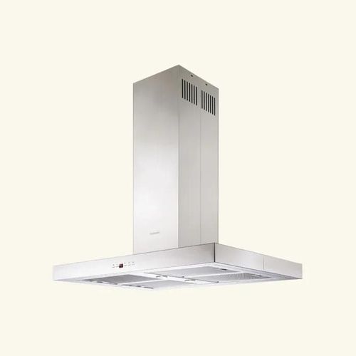 Hotte cuisine en îlot Silverline TALLIA inox 90 cm Cuisissimo