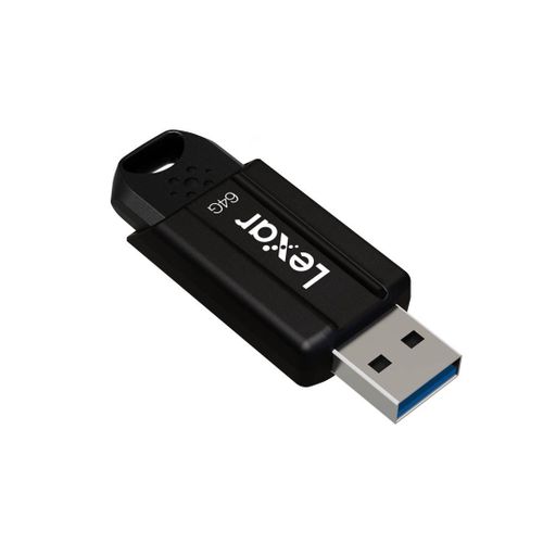 Clé USB 3.1 JumpDrive S80 - 64 Go - Noir LEXAR