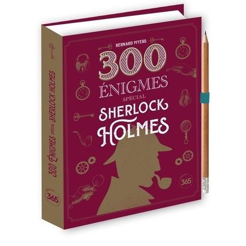300 Énigmes Spécial Sherlock Holmes - Avec 1 Crayon