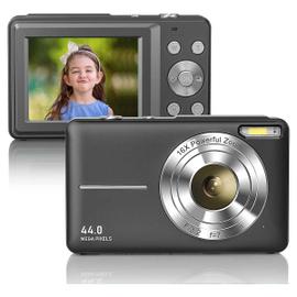 Appareil Photo Numérique Autofocus Compact Caméra - 48MP 1080P HD 2,4 LCD  Rechargeables Appareil Photo avec 16X Digital Zoom pour Enfant, Adolescent,  Étudiant, Adulte, Débutant (Rose)