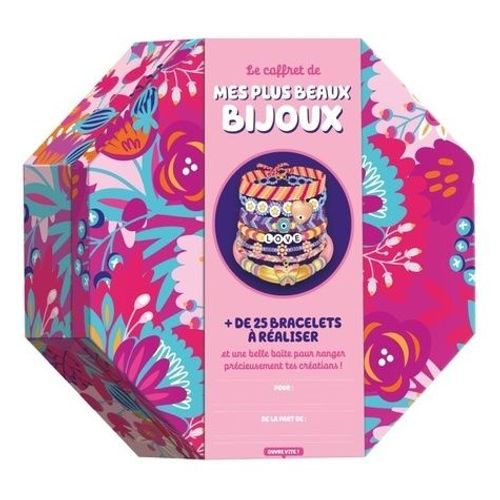 Le Coffret De Mes Plus Beaux Bijoux - Avec + De 25 Bracelets À Réaliser Et 1 Boîte Pour Les Ranger