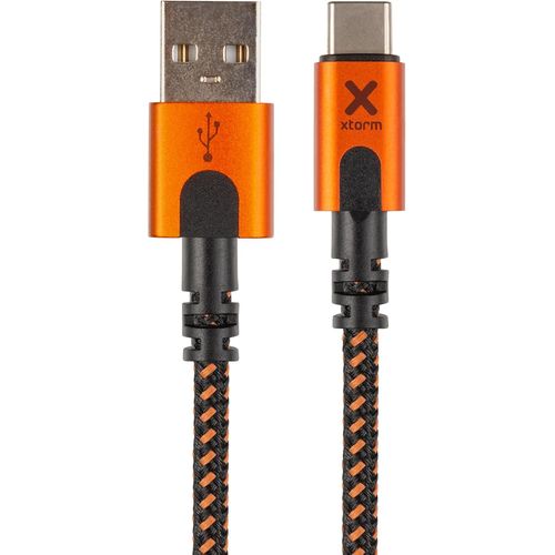 Hamiltion-Câble Xtreme Usb Vers Usb-C-1,5 Mètre-Orange