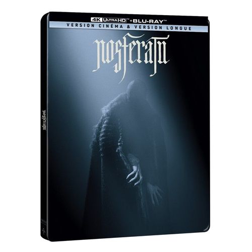 Nosferatu - 4k Ultra Hd + Blu-Ray - Version Cinéma + Version Longue - Boîtier Steelbook Limité
