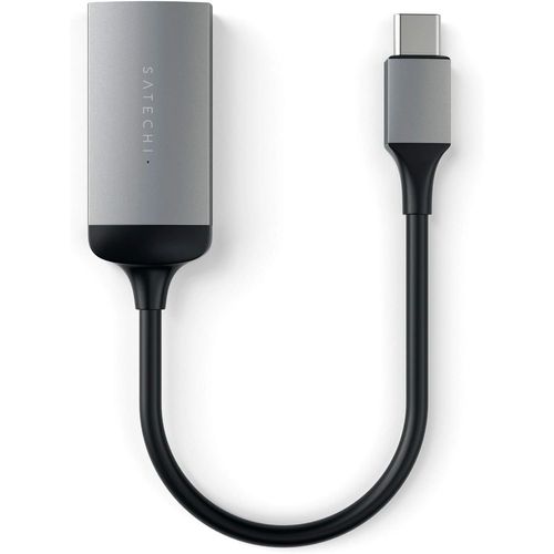 Hamiltion-Adaptateur Hdmi Type-C En Aluminium 4K (60Hz)-Pour Macbook Pro/Air M2/M1, Ipad Pro/Air M2/M1, Mac Mini M2, Imac M1 (Gris Sidéral)