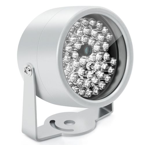 48 LED IR Infrarouge Vision Nocturne CaméRa de SéCurité CCTV CaméRa DC12V Argent