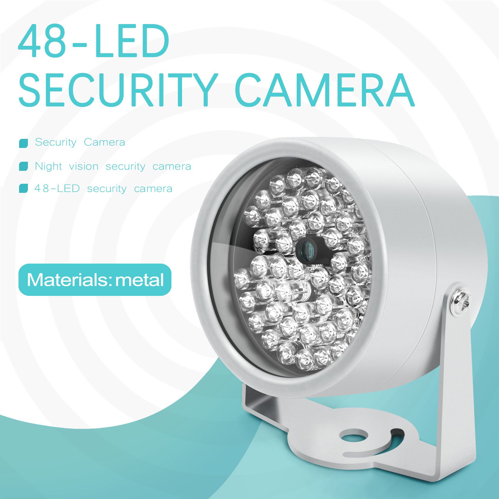 48 LED IR Infrarouge Vision Nocturne CamRa de SC... - 3