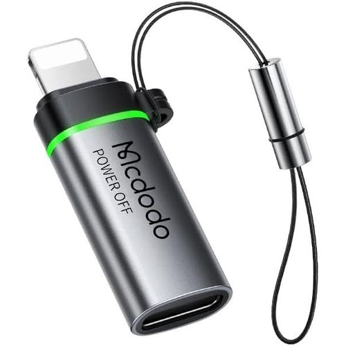 Hamiltion-Adaptateur Usb C Vers Lightning, Adaptateur Usb C Pour Iphone 36 W Pd Arrêt Intelligent Charge Rapide Et Transfert De Données Usb C Femelle Vers Connecteur I-Os Compatible Avec Iphone