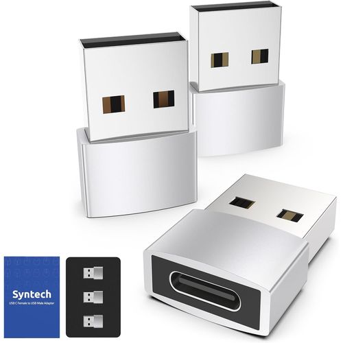 Hamiltion-Adaptateur Usb A Vers Usb C Argent
