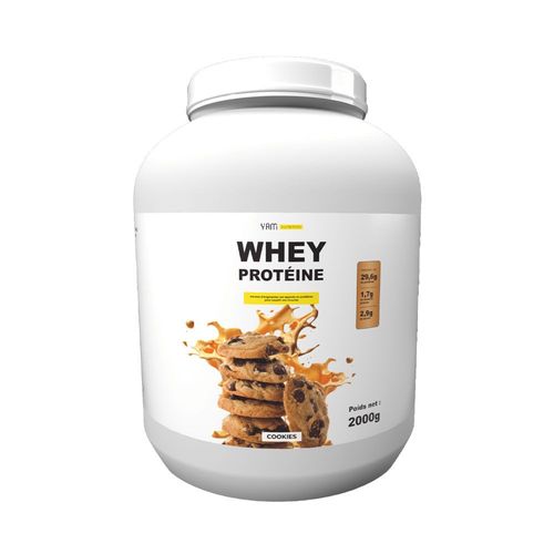 Whey Protéine (2kg)|Cookies| Whey Protéine|Yam Nutrition 