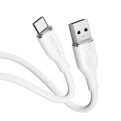 Hamiltion-Câble 1,0m Usb Vers Usb-C 2.0 Blanc, Câble De Charge Rapide Chargeur Pd 3a Samsung Ultra Doux Et Flexible, Charger Téléphone À La Maison Ou Bureau Pour Macbook/Ipad/Galaxy/Pixel/Switch/Huaw