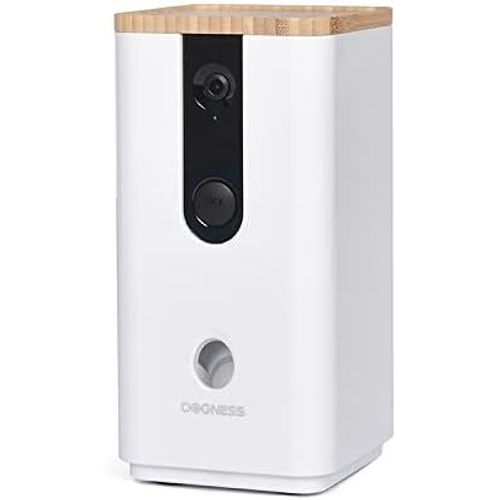 Hamiltion-Caméra Pour Chiens : Caméra Hd Wifi Pour Animaux Avec Audio Bidirectionnel, Vision Nocturne, Lancement De Croisillons Pour Chiens Et Chats