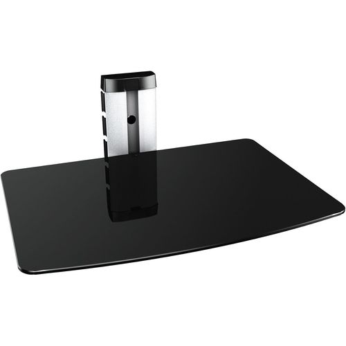 Hamiltion-Etagere Murale 1 Etage Dvd-S1 Hauteur Réglable Gestion De Cables Meuble Tv Design Support Murale Pour Accessoires Tv