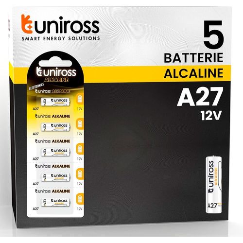 Hamiltion-Batterie Mn27 A27/27A 12 V Piles Spécialisées Alcalines¿Blister De 5 Piles