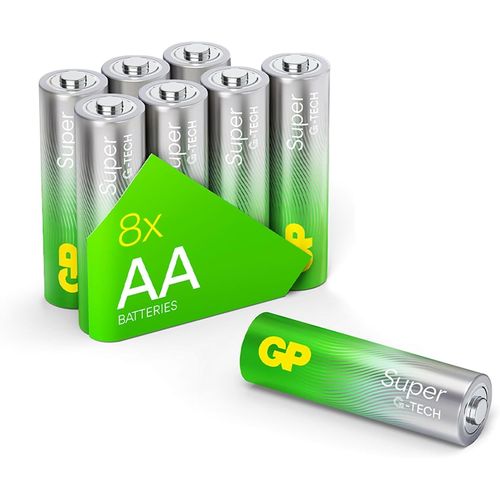 Hamiltion-Lot De 8 Piles Aa Alkaline Super 1,5 V
