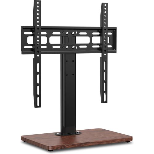Hamiltion-Support De Table, Meuble Tele Pour Tv Lcd Plasma De 26 À 55''-Écrans Plats Incurvés-Hauteur Réglable-Jusqu'À 30 Kg-Vesa 400 X 400 Mm-Support Universel Pour Écran Tv