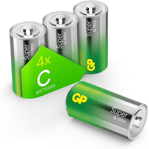 Hamiltion-C Baby Lot De 4 Piles Alcalines Super 1,5 V
