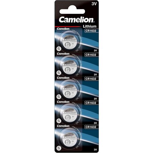 Hamiltion-13005632 Lot De 5 Piles Bouton Au Lithium Cr1632