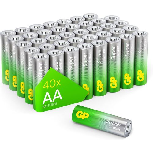 Hamiltion-Lot De 40 Piles Aa Alkaline Super 1,5 V