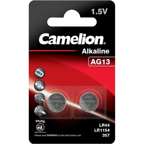 Hamiltion-Pile Alcaline Lr44 1,5V Bl2