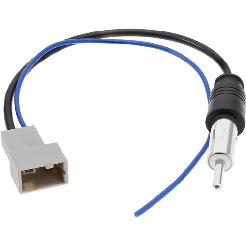 Hamiltion-Adaptateur D'antenne Stéréo De Voiture Compatible Avec Nissan Almera/Livina/Teana/Sylphy/Tiida/Qashqai À Partir De 2007 Câble D'antenne Stéréo Pour Autoradio