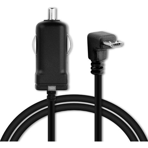 Hamiltion-Chargeur Voiture 1.1m, 1a Compatible Avec Becker Ready 50 Ready 6 Ready 70 Transit 50 Transit 6 Transit 70 Professional 6 Active 45 Active 50 Revo 1 Revo 2, 5v Cable De Charge Micro-Usb 90°