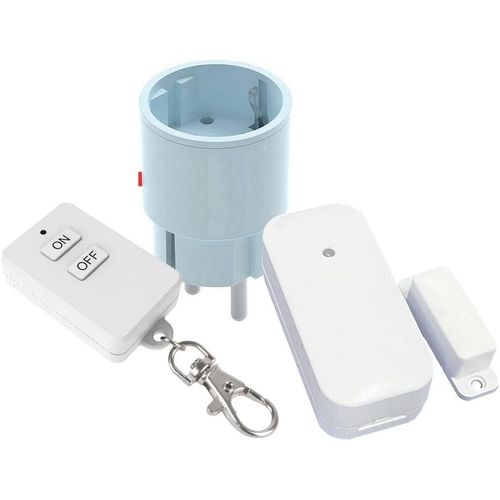 Hamiltion-Pa-511 - Kit Économique De Commande D'Air - Interrupteur De Contact De Fenêtre Dfm-2000 - Fiche D'Alimentation Dir-2300 - Émetteur Clé Dks-10 Sans Fil - Pour Hotte Aspirante, Cheminée, Poêl