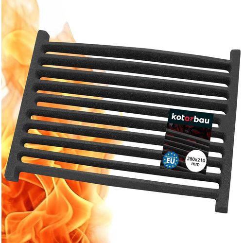 Hamiltion-Grille De Cheminée En Fonte 28 X 21 Cm Grille En Fonte Pour Insert Poele A Bois Cheminee Grille Fonte Cheminée