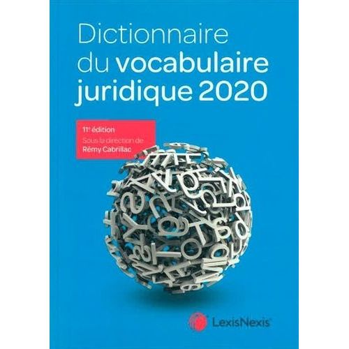 Dictionnaire Du Vocabulaire Juridique
