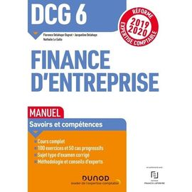 Finance D'entreprise Dcg 6 - Manuel