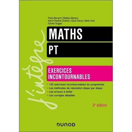 Maths Pt - Exercices Incontournables