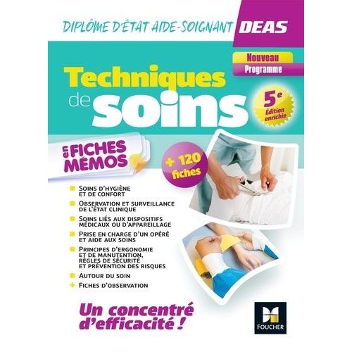 Techniques De Soins En Fiches Mémos Deas