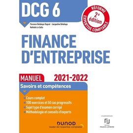 Finance D'entreprise Dcg 6 - Manuel
