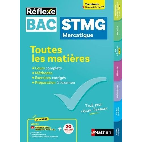 Toutes Les Matières Tle + Spécialités De 1re Bac Stmg Enseignement Spécifique Mercatique