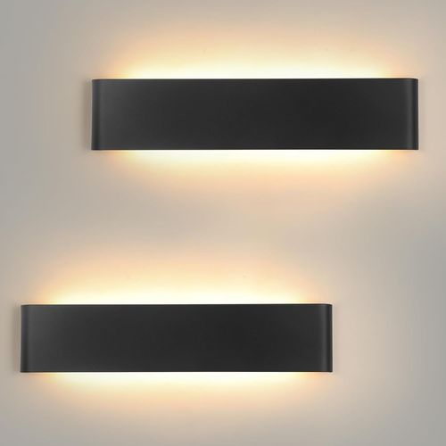 Hamiltion-24 W Appliques Murales Pour Chambre 3000 K (Lumière Jaune Chaude) Appliques Murales Led Intérieures 2880 Lumens, Convient Pour Salon, Couloir, Escalier, Chambre