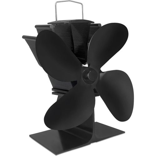 Hamiltion-Ventilateur De Cheminée, Ventilateur De Cheminée, Ventilateur De Poêle Sans Électricité, Fonctionnement Silencieux, Chauffage Pour Cheminée